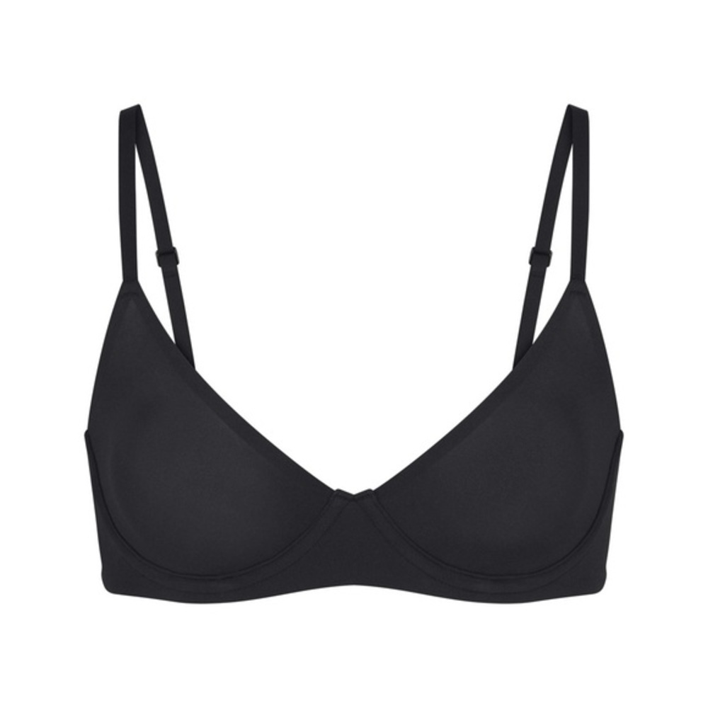 SKIMS Fits Everybody Unlined Demi Bra | Onyx | 32B